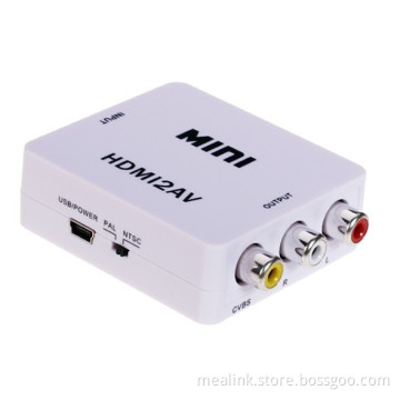 Hot! Mini Box HDMI to AV Converter